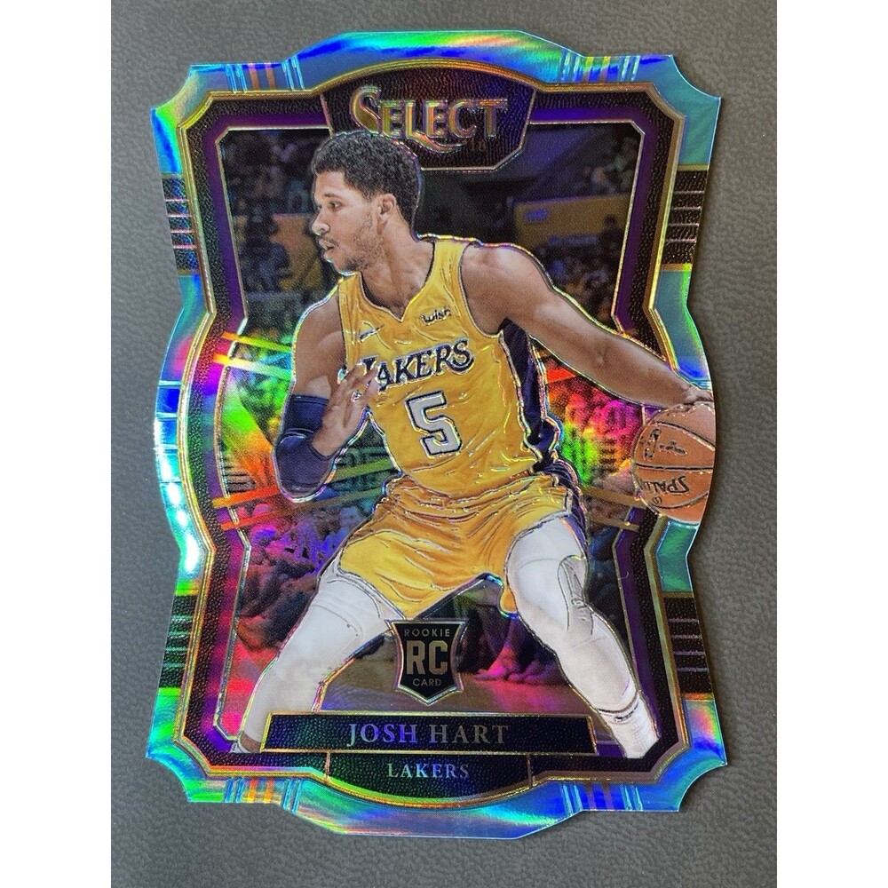 2017-18 Panini Select Prizm Die Cut Light Blue RC #130 Josh Hart Knicks /185